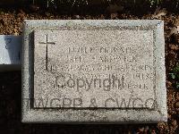Bralo British Cemetery - Hardwick, Fred